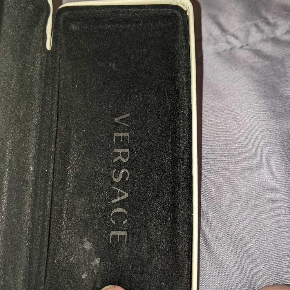 Versace Clamshell Glasses Case - image 4